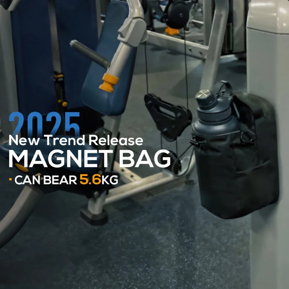 Magnetic Gym Bag Water Bottle Bag Sling Bag Crossbody Water Bottle Pouch Water Bottle Carrier Bag for Men Women