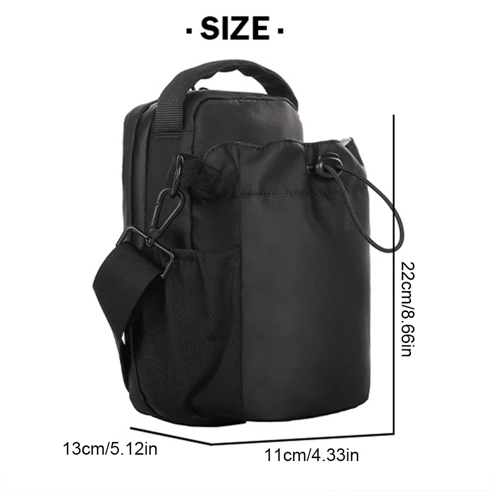 Magnetic Gym Bag Water Bottle Bag Sling Bag Crossbody Water Bottle Pouch Water Bottle Carrier Bag for Men Women