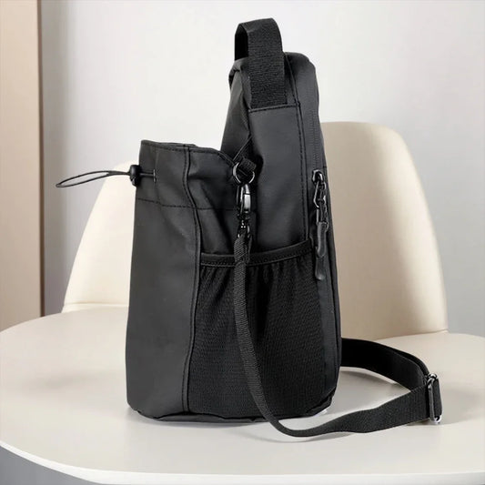 Magnetic Gym Bag Water Bottle Bag Sling Bag Crossbody Water Bottle Pouch Water Bottle Carrier Bag for Men Women